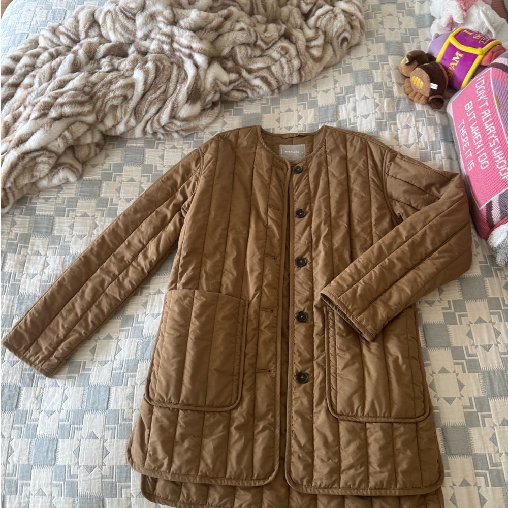 Everlane Cotton Quilted Women's Coat